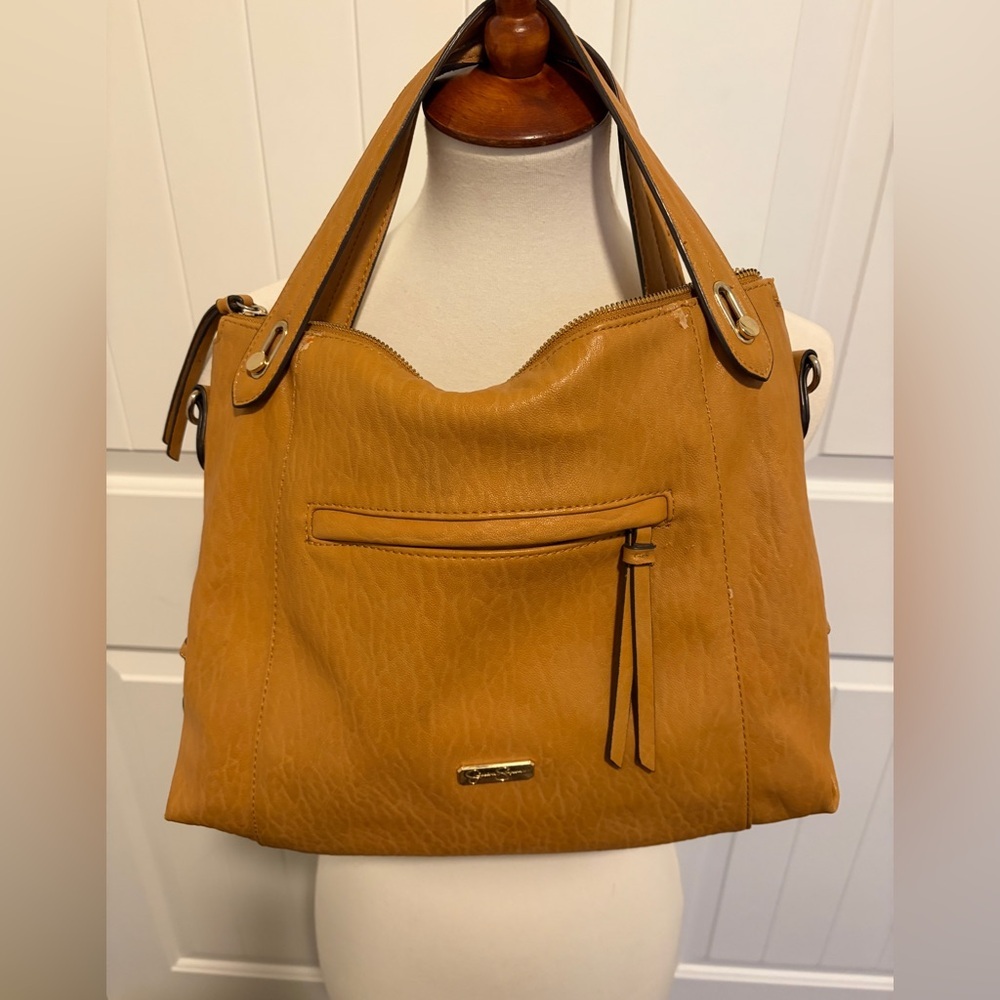 Jessica Simpson Mustard Shoulder Bag